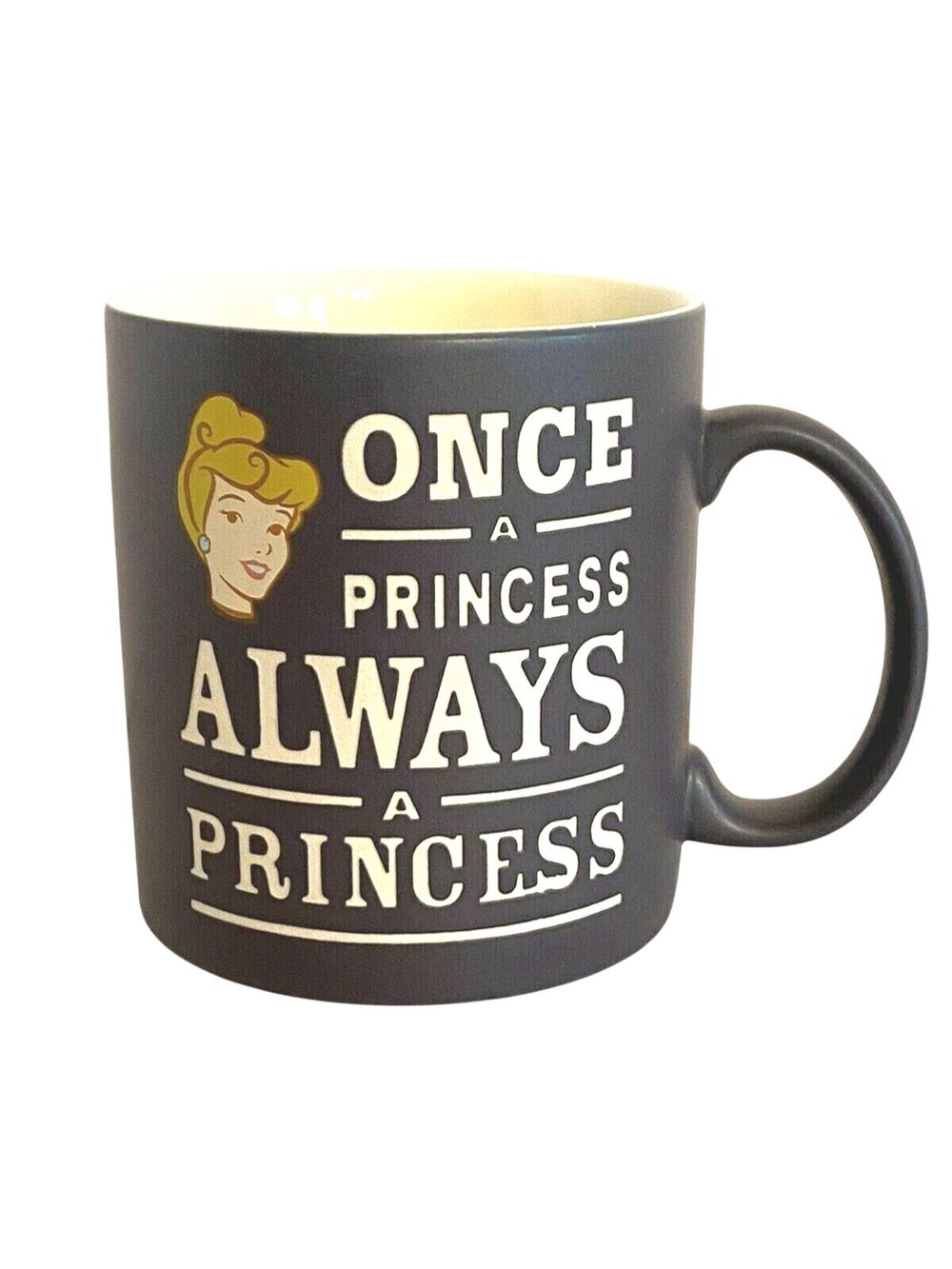 Disney Princess Coffee Mug Ceramic Motto Cup Fairy Tale Character Gift for Her